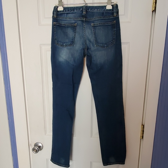 Gap premium curvy straight jeans size 0 25R - Picture 2 of 6